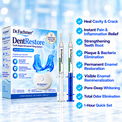 Dr.Fachmer®🎯 DentRestore Tooth Repair & Filling System🌱🌱🌱