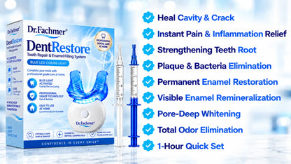 Dr.Fachmer® DentRestore Tooth Repair & Filling System💎