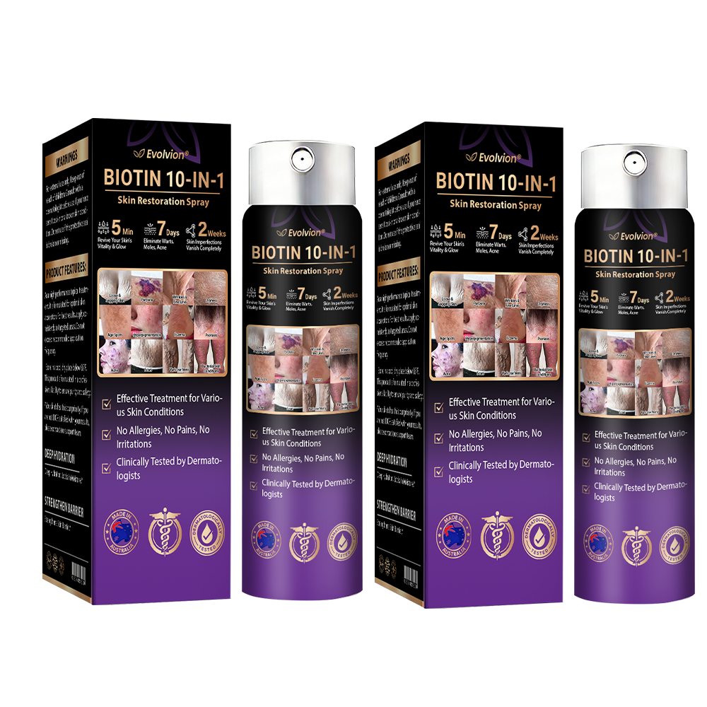 Made and Shipped from Australia ✨Evolvion® Biotin 10-in-1 Skin Restoration Spray 🔥