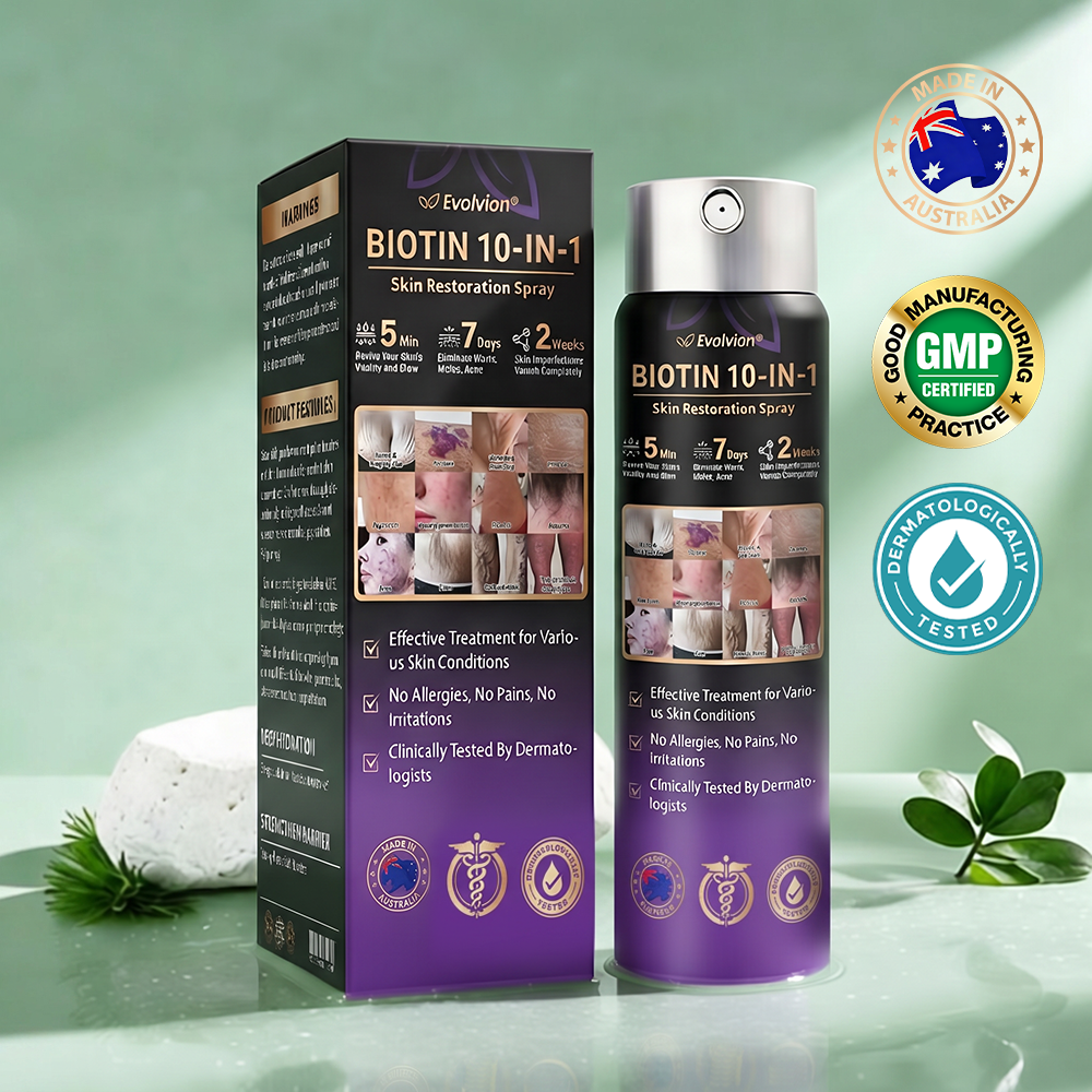 Made and Shipped from Australia ✨Evolvion® Biotin 10-in-1 Skin Restoration Spray 🔥