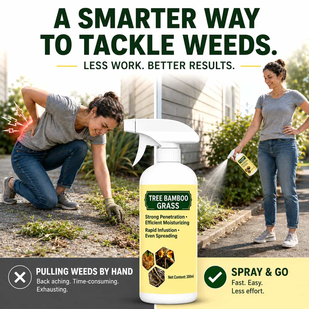 Fast-Acting Natural Weed Killer with Long-Lasting Protection🎄