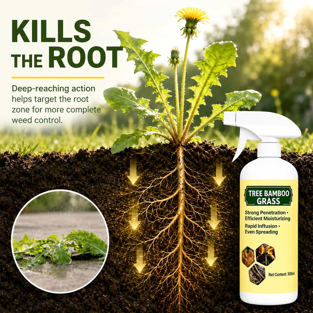 Fast-Acting Natural Weed Killer with Long-Lasting Protection🎄