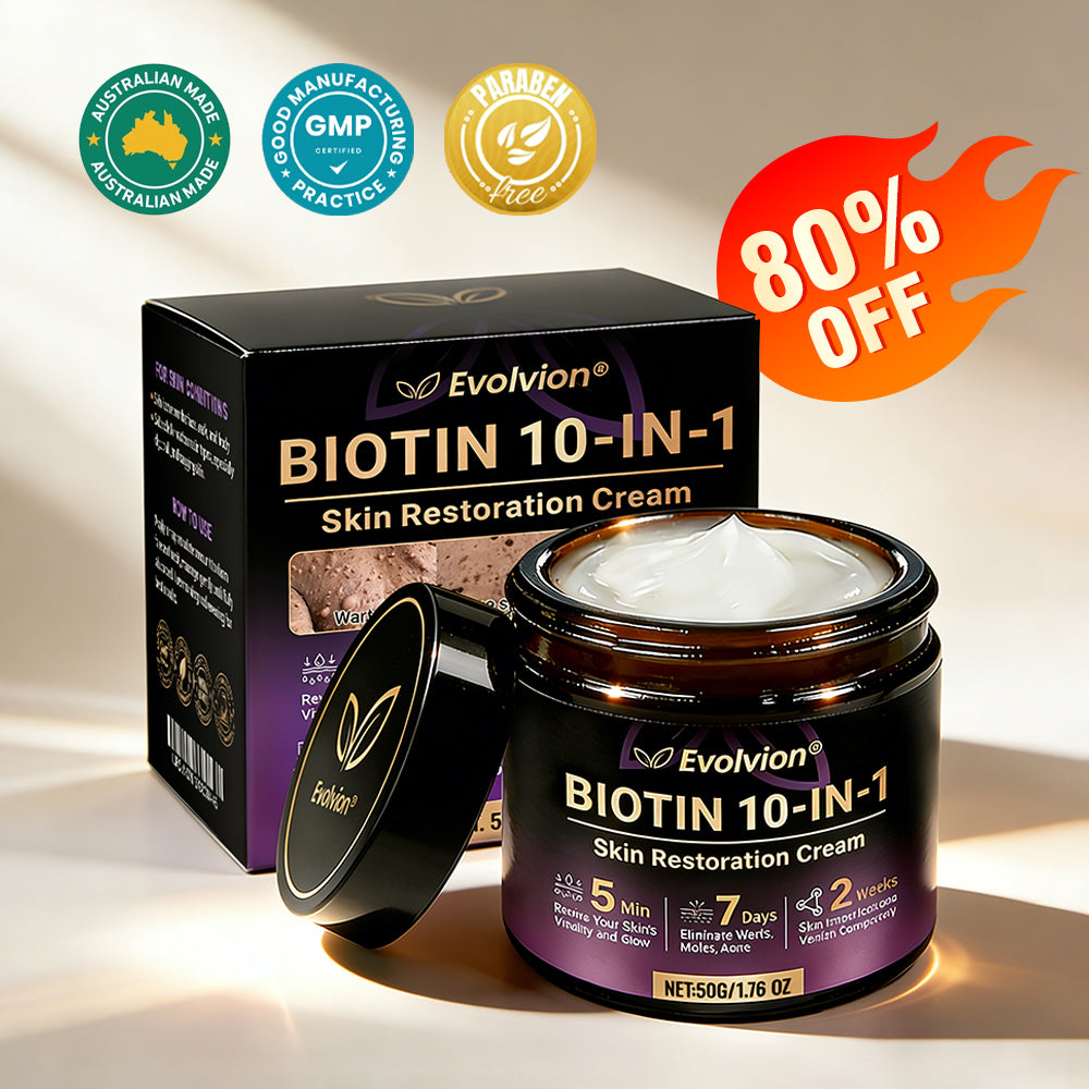 Made and Shipped from Australia ✨ Evolvion® Biotin 10-in-1 Skin Restoration Cream up