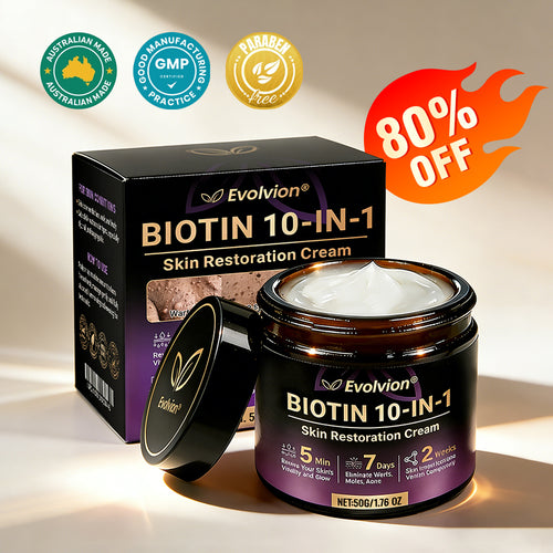 Made and Shipped from Australia ✨ Evolvion® Biotin 10-in-1 Skin Restoration Cream up