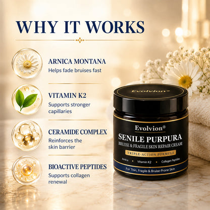 ✨Evolvion® Senile Purpura, Bruise & Fragile Skin Repair Cream🌿