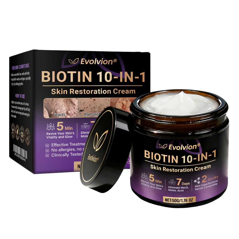 Made and Shipped from Australia ✨ Evolvion® Biotin 10-in-1 Skin Restoration Cream 🚀