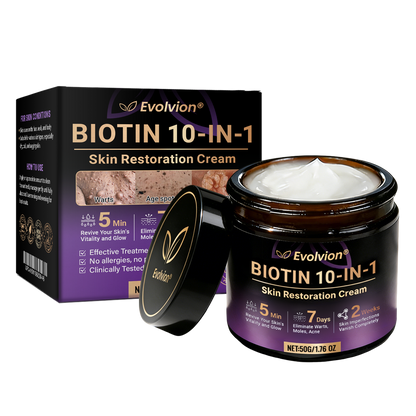 Made and Shipped from Australia ✨ Evolvion® Biotin 10-in-1 Skin Restoration Cream 🚀