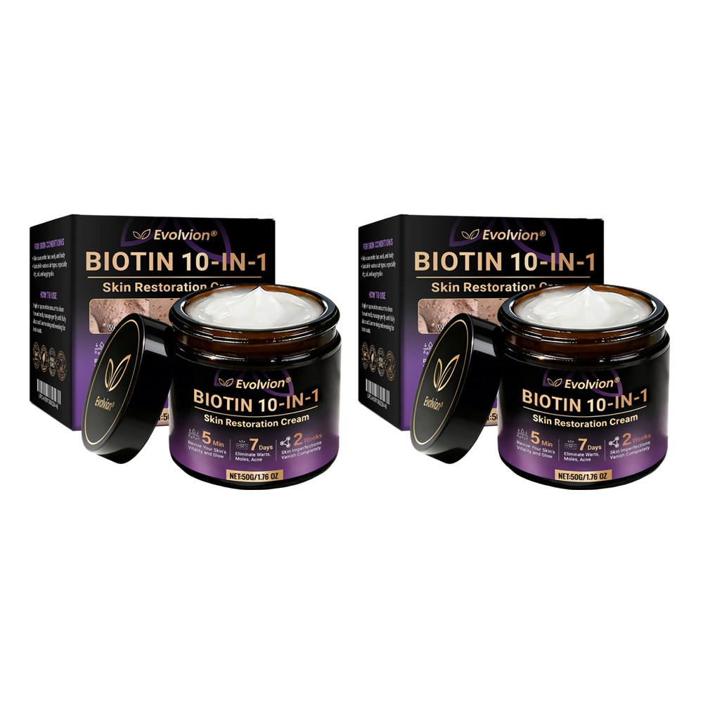 Made and Shipped from Australia ✨ Evolvion® Biotin 10-in-1 Skin Restoration Cream 🚀