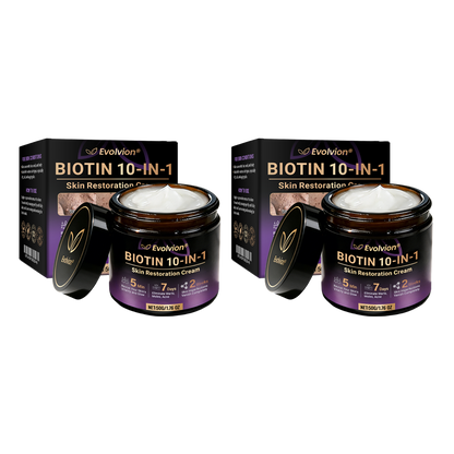 Made and Shipped from Australia ✨ Evolvion® Biotin 10-in-1 Skin Restoration Cream 🚀