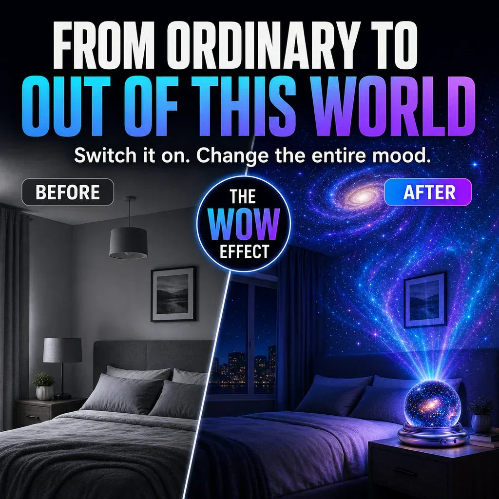 🔮Night Light Projector - Smart Holographic Star Projector
