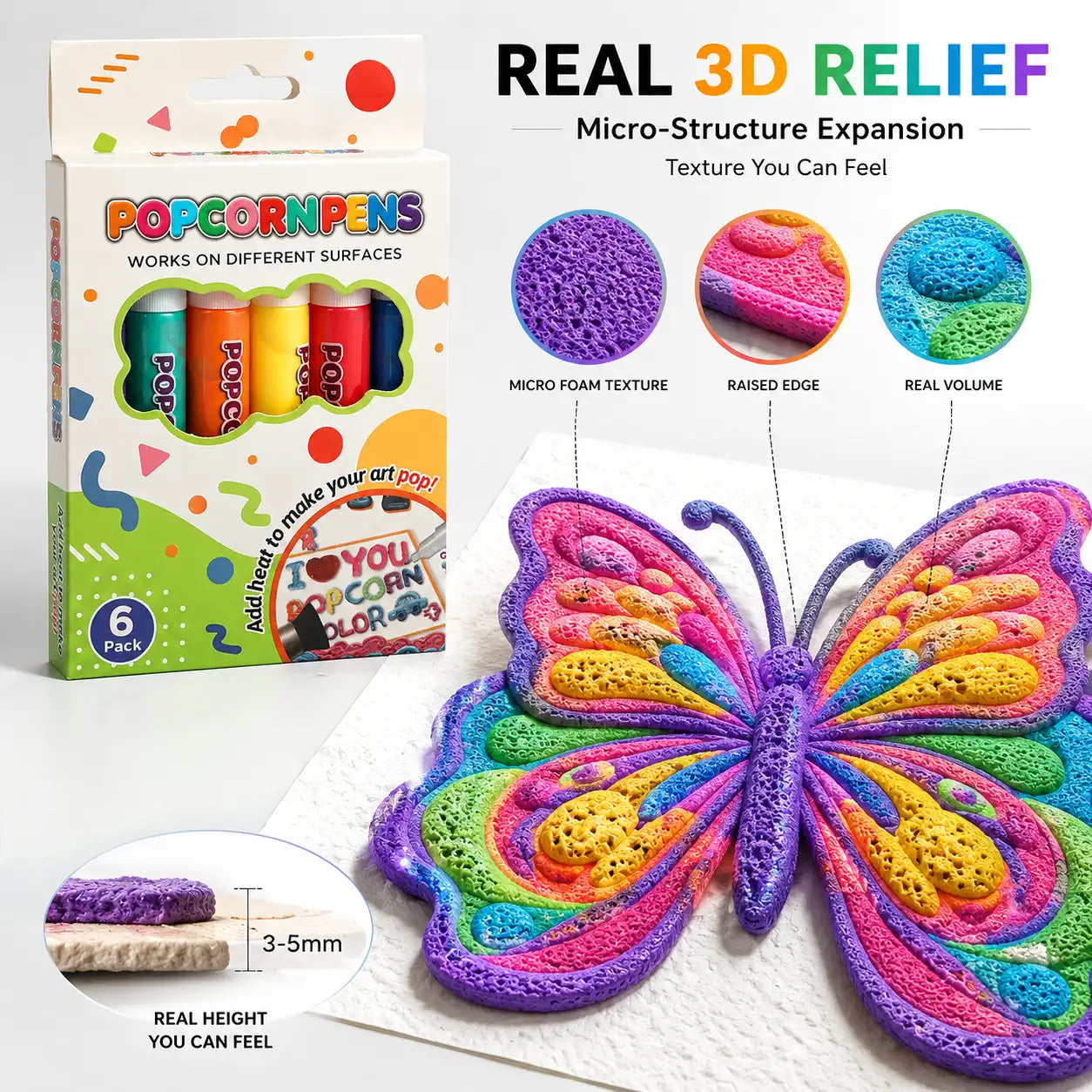 Save 50% by ordering today丨IEY® 3D Relief Art Pen – Turn Flat Drawings Into Touchable 3D Art🏈
